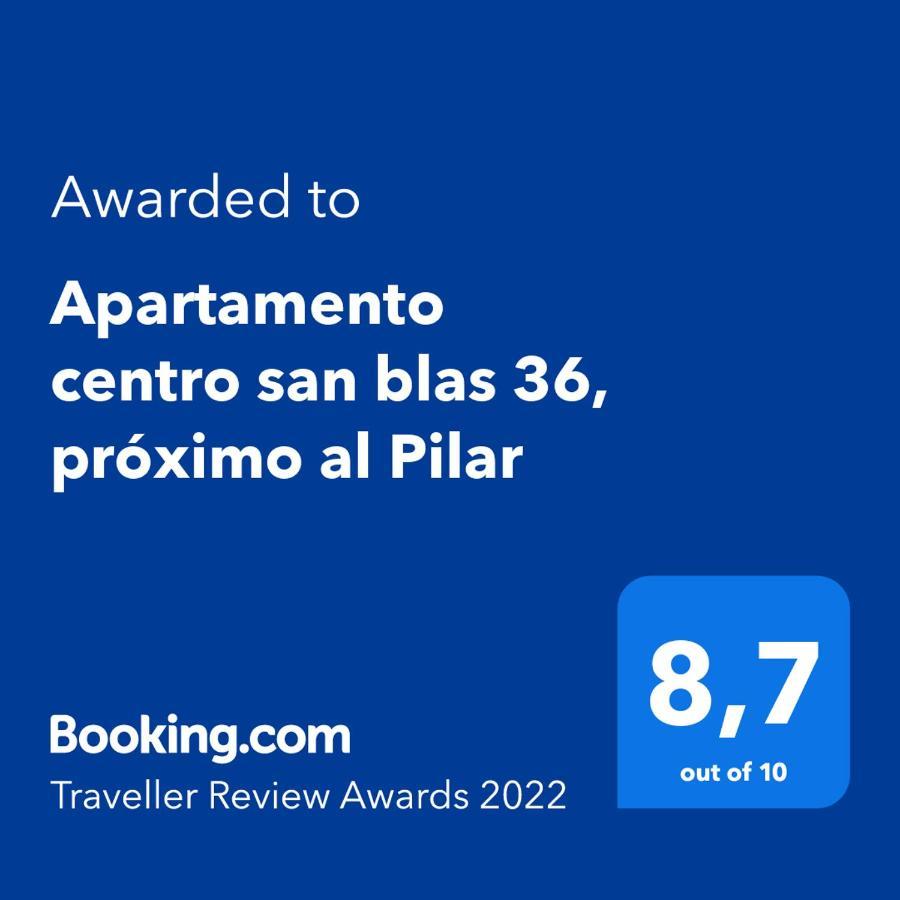 Apartamento centro san blas 36, próximo al Pilar Saragoça Exterior foto